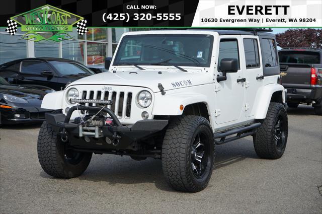 used 2017 Jeep Wrangler Unlimited car, priced at $20,995