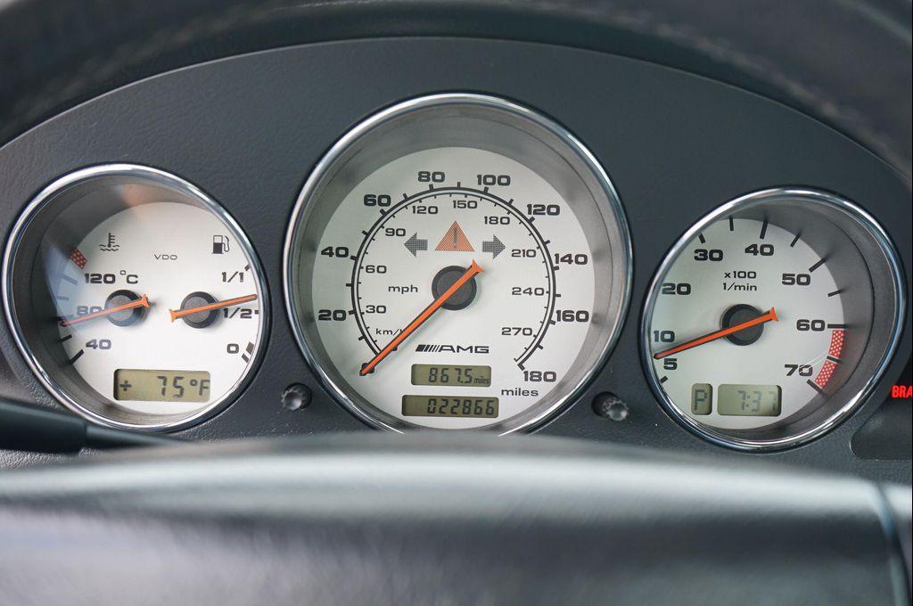 used 2003 Mercedes-Benz SLK-Class car, priced at $19,995