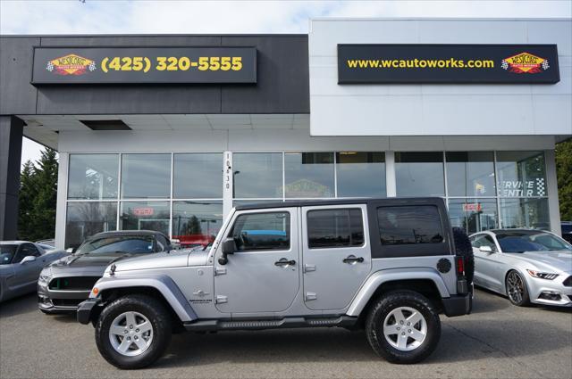 used 2014 Jeep Wrangler Unlimited car, priced at $14,995