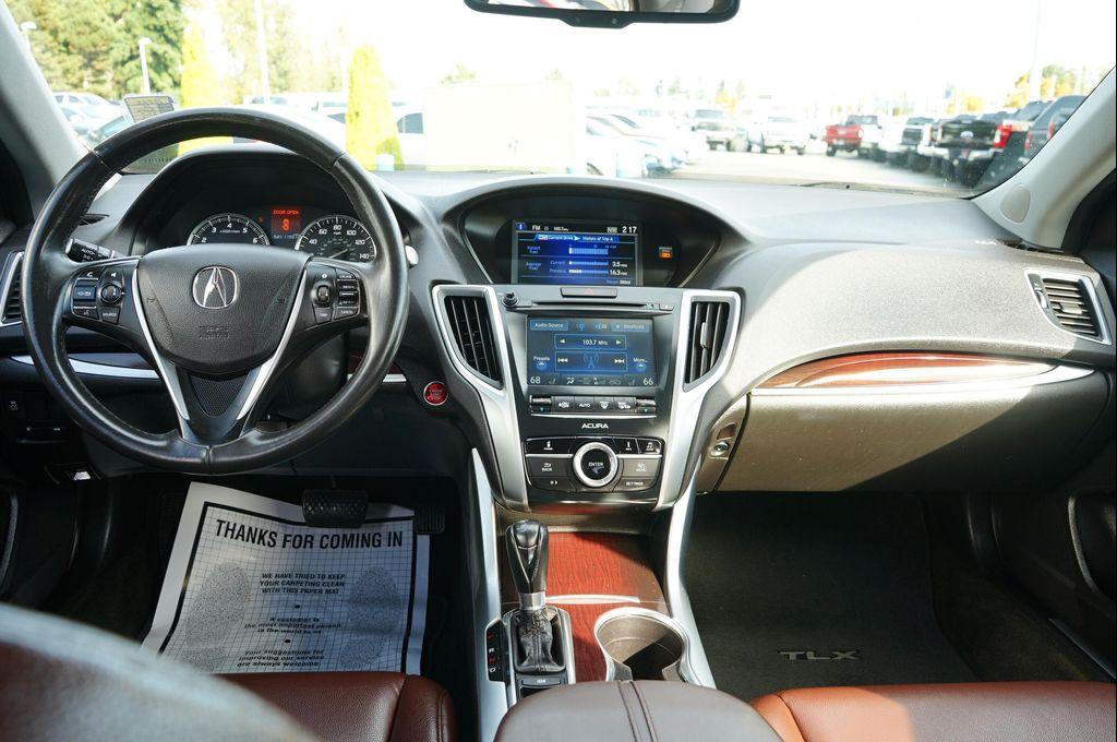 used 2015 Acura TLX car, priced at $14,995