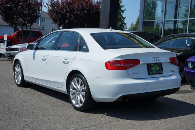 used 2013 Audi A4 car, priced at $21,995