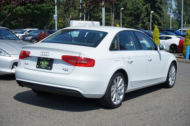 used 2013 Audi A4 car, priced at $20,995