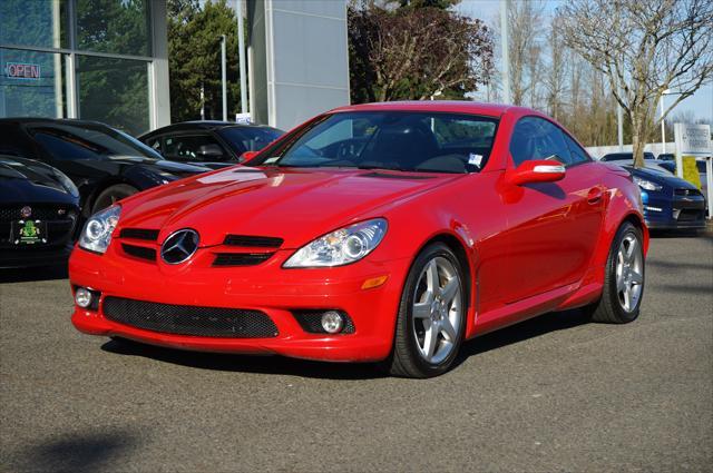 used 2005 Mercedes-Benz SLK-Class car, priced at $13,999