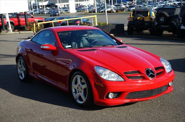 used 2005 Mercedes-Benz SLK-Class car, priced at $13,999