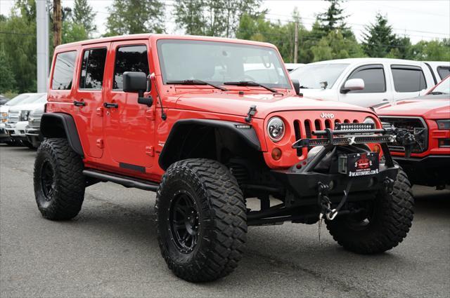used 2013 Jeep Wrangler Unlimited car, priced at $19,995