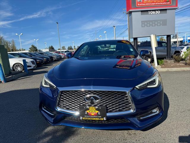 used 2017 INFINITI Q60 car, priced at $23,995