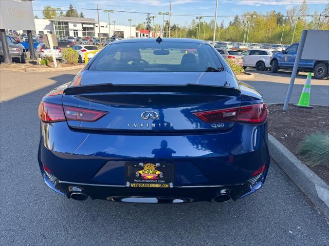 used 2017 INFINITI Q60 car, priced at $23,995