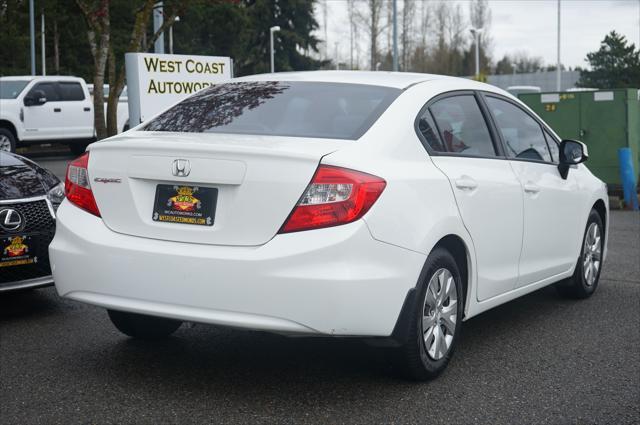used 2012 Honda Civic car, priced at $13,995