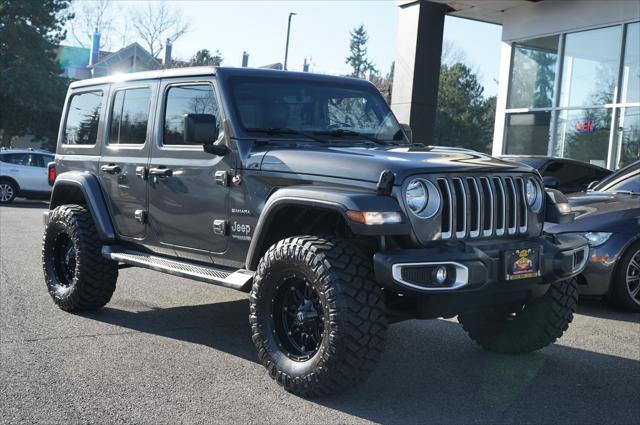 used 2021 Jeep Wrangler Unlimited car, priced at $32,995