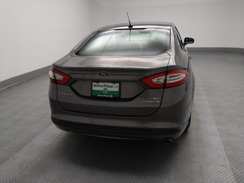 used 2014 Ford Fusion Hybrid car, priced at $13,095