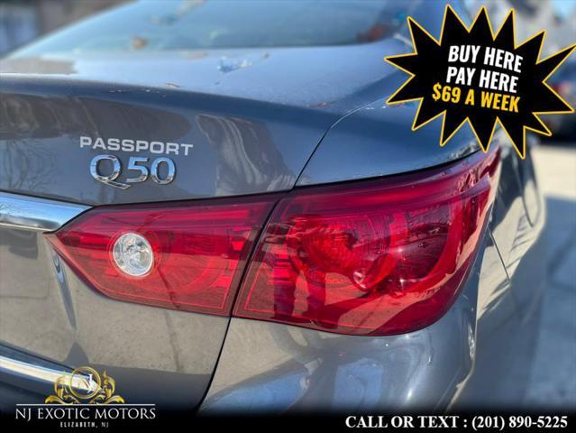 used 2014 INFINITI Q50 car, priced at $9,895