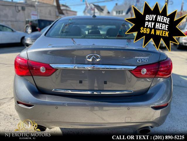 used 2014 INFINITI Q50 car, priced at $9,895