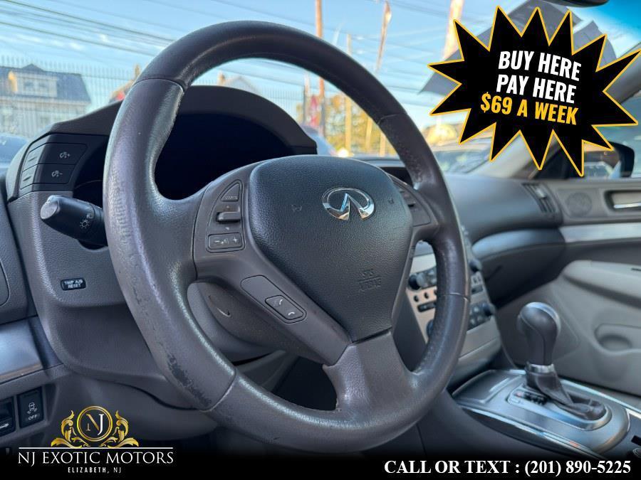 used 2013 INFINITI G37x car, priced at $8,599