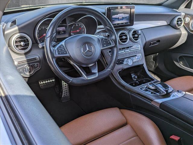 used 2018 Mercedes-Benz C-Class car, priced at $27,599