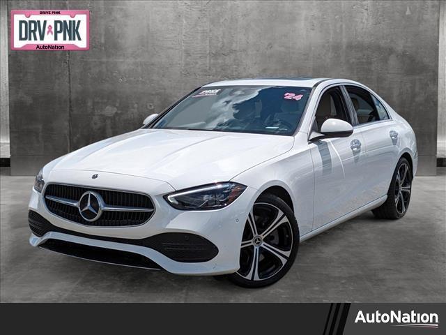used 2024 Mercedes-Benz C-Class car, priced at $45,877