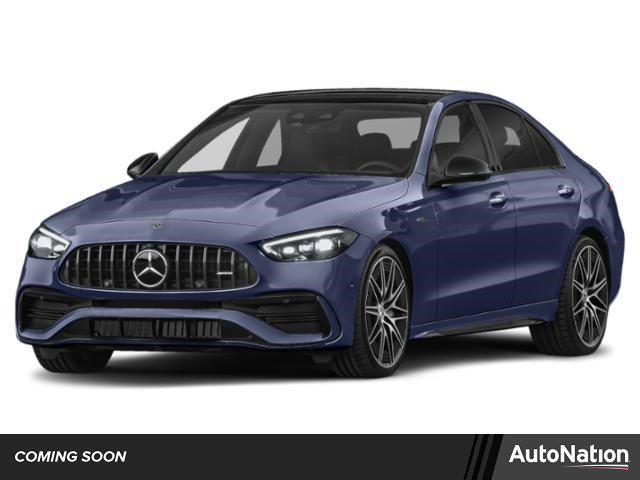 new 2025 Mercedes-Benz AMG C 43 car, priced at $74,630