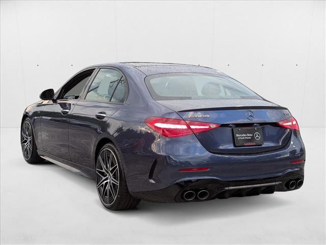 new 2025 Mercedes-Benz AMG C 43 car, priced at $74,630