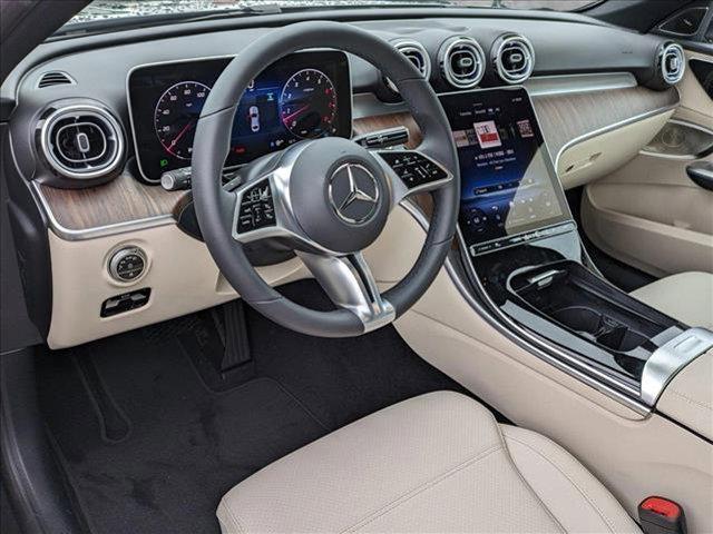 new 2025 Mercedes-Benz C-Class car, priced at $56,435