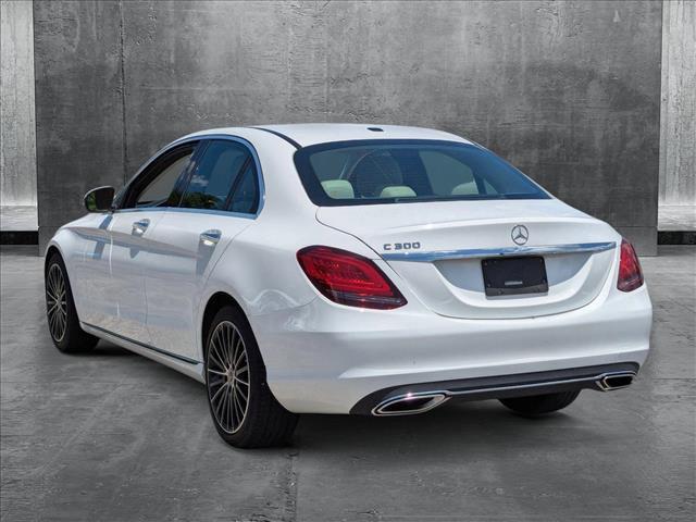 used 2021 Mercedes-Benz C-Class car, priced at $26,933