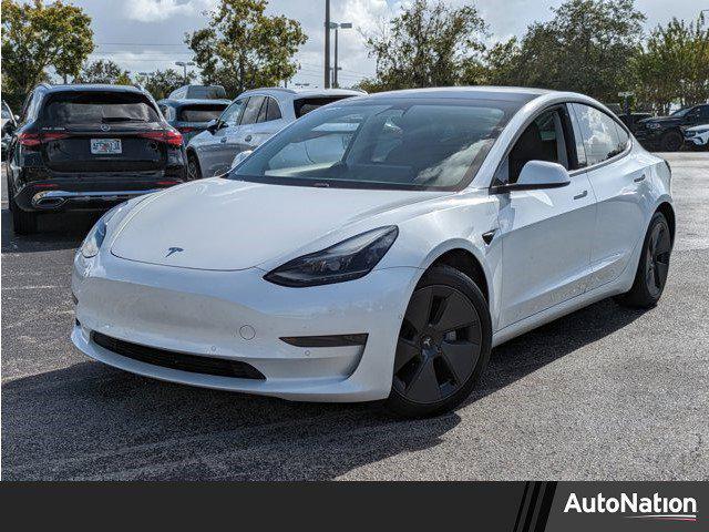 used 2021 Tesla Model 3 car, priced at $20,078