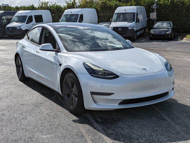 used 2021 Tesla Model 3 car, priced at $20,078