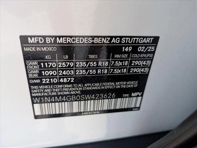new 2025 Mercedes-Benz GLB 250 car, priced at $49,580