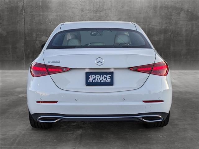 used 2024 Mercedes-Benz C-Class car, priced at $46,999