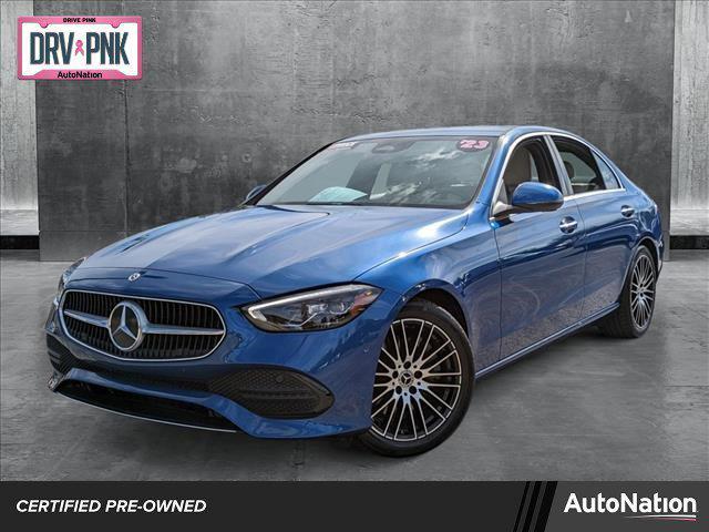 used 2023 Mercedes-Benz C-Class car, priced at $39,993