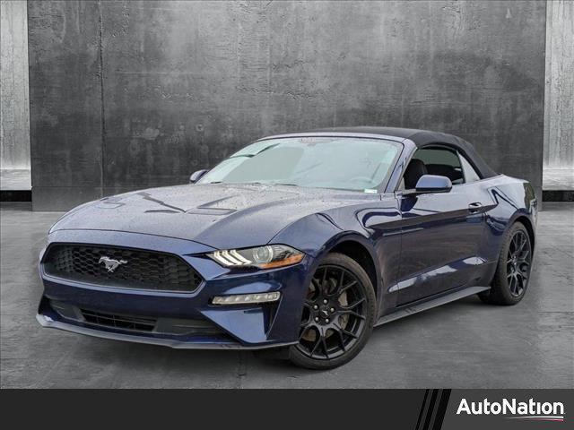 used 2018 Ford Mustang car, priced at $19,417