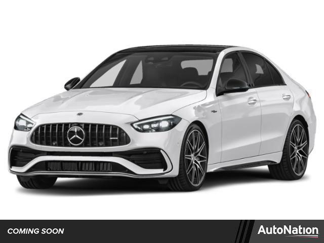 new 2025 Mercedes-Benz AMG C 43 car, priced at $75,070