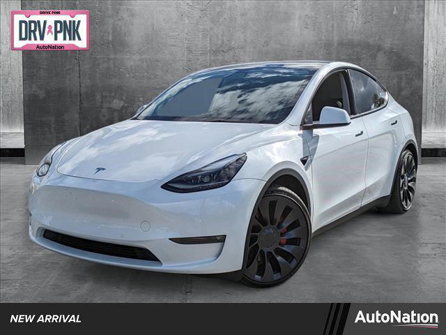 used 2022 Tesla Model Y car, priced at $31,593