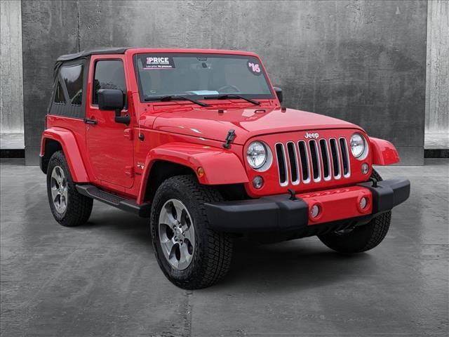 used 2016 Jeep Wrangler car, priced at $18,588