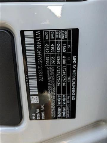 new 2025 Mercedes-Benz Sprinter 2500 car, priced at $72,841