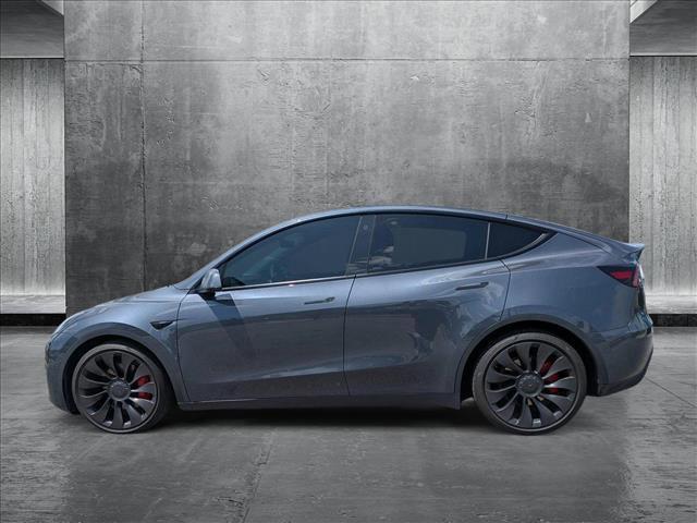 used 2022 Tesla Model Y car, priced at $27,500