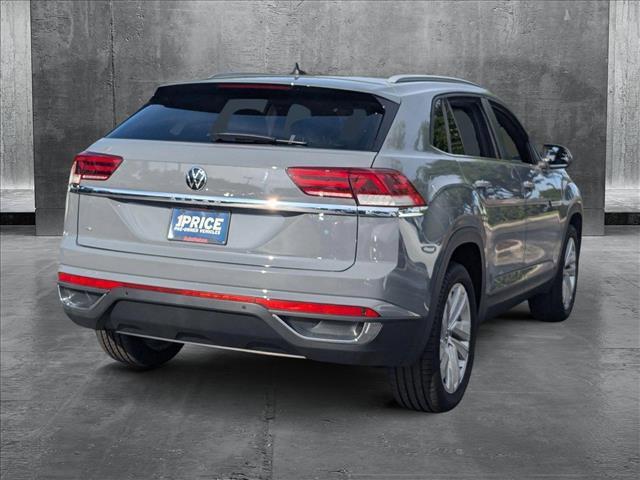 used 2021 Volkswagen Atlas Cross Sport car, priced at $18,917