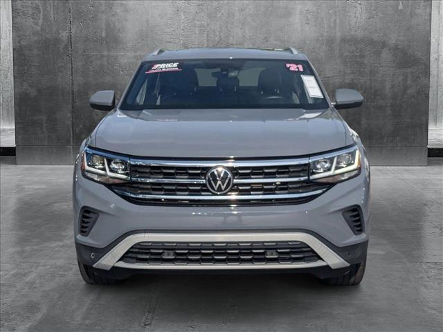 used 2021 Volkswagen Atlas Cross Sport car, priced at $18,917