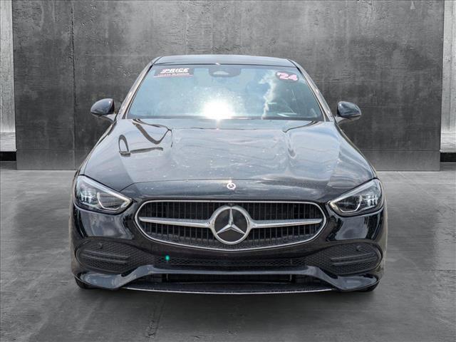 used 2024 Mercedes-Benz C-Class car, priced at $46,999