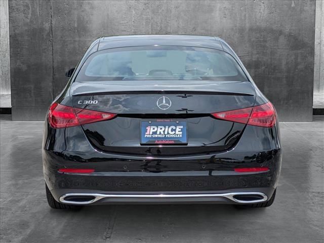 used 2024 Mercedes-Benz C-Class car, priced at $46,999