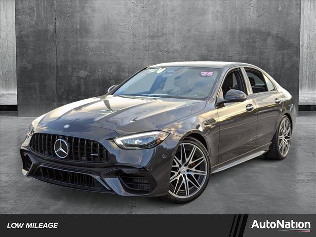 used 2025 Mercedes-Benz AMG C 63 car, priced at $91,917