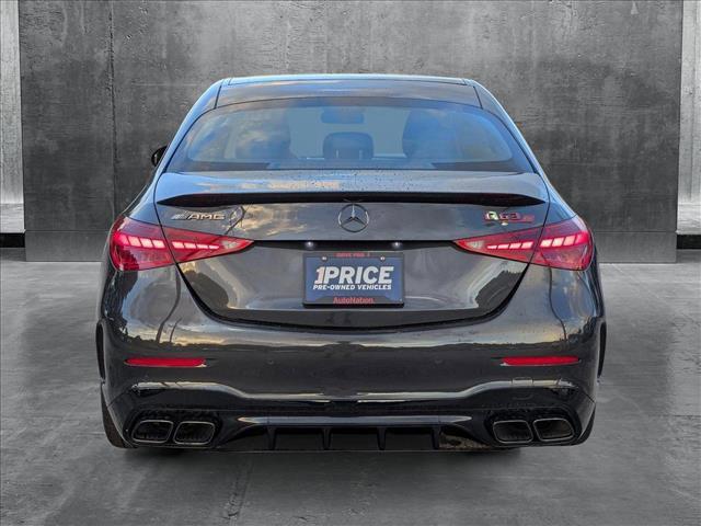 used 2025 Mercedes-Benz AMG C 63 car, priced at $91,917