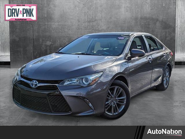 used 2015 Toyota Camry Hybrid car, priced at $15,991