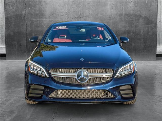 used 2021 Mercedes-Benz AMG C 43 car, priced at $43,499