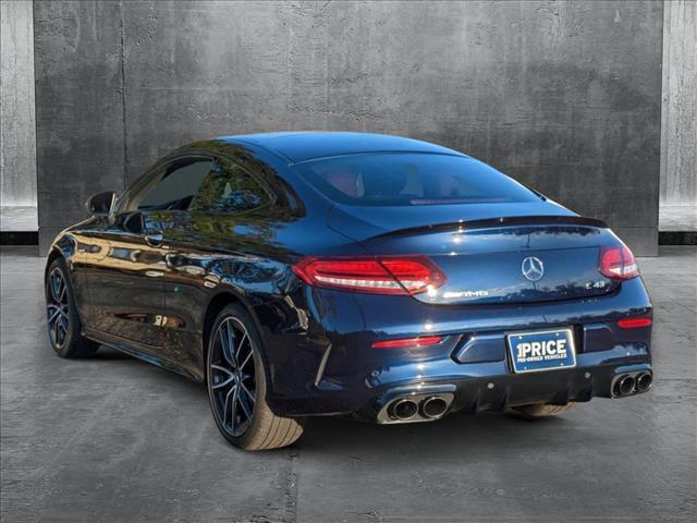 used 2021 Mercedes-Benz AMG C 43 car, priced at $43,499