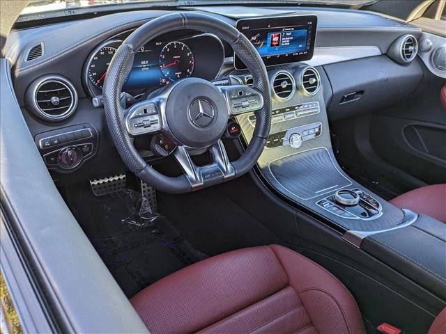 used 2021 Mercedes-Benz AMG C 43 car, priced at $43,499