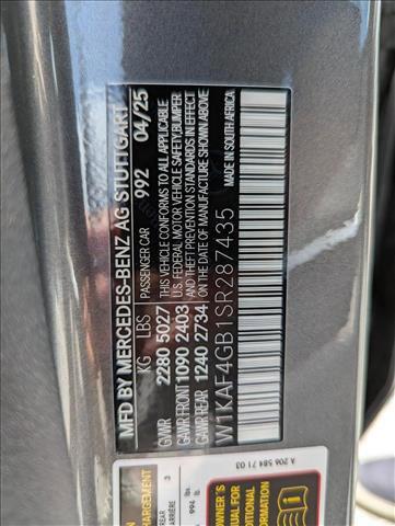 new 2025 Mercedes-Benz C-Class car, priced at $51,835