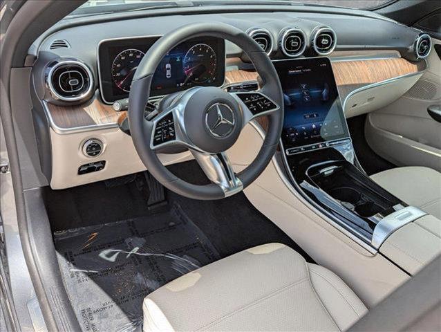 new 2025 Mercedes-Benz C-Class car, priced at $51,835