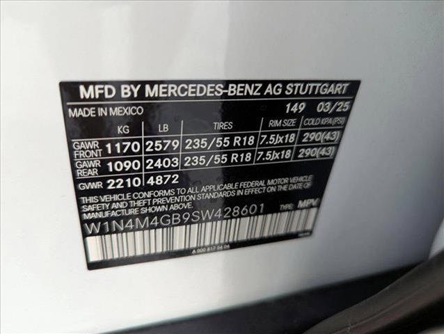 new 2025 Mercedes-Benz GLB 250 car, priced at $48,645