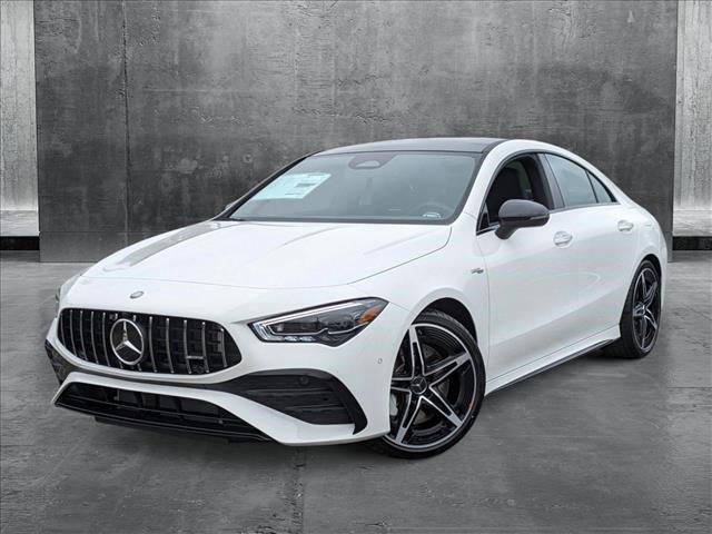 new 2025 Mercedes-Benz AMG CLA 35 car, priced at $61,145