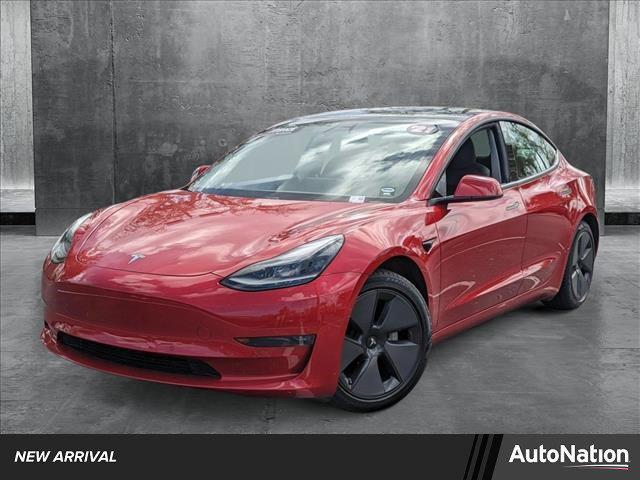 used 2021 Tesla Model 3 car, priced at $23,370