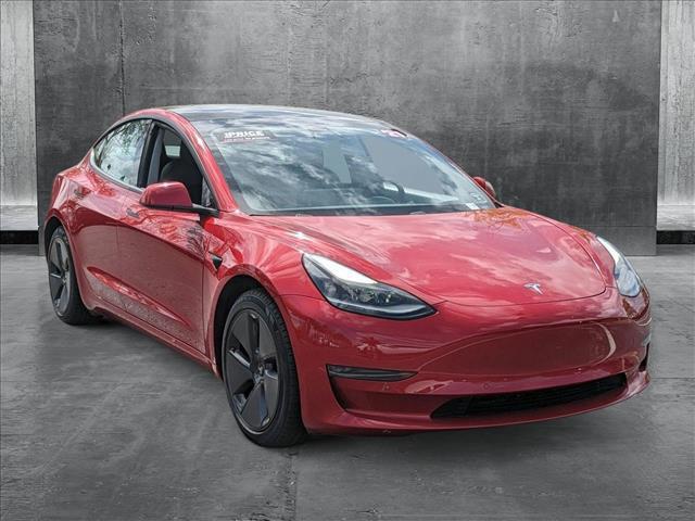 used 2021 Tesla Model 3 car, priced at $23,370